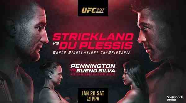 UFC 297 Strickland vs. Du Plessis